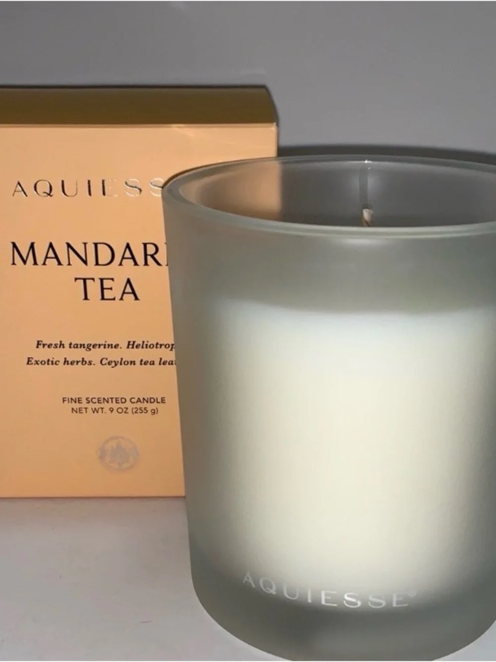 AQUIESSE Mandarin Tea Scented Candle